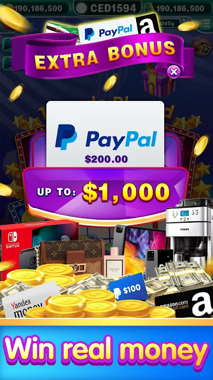 Bingo Money Game-Win Money Now 스크린샷 1