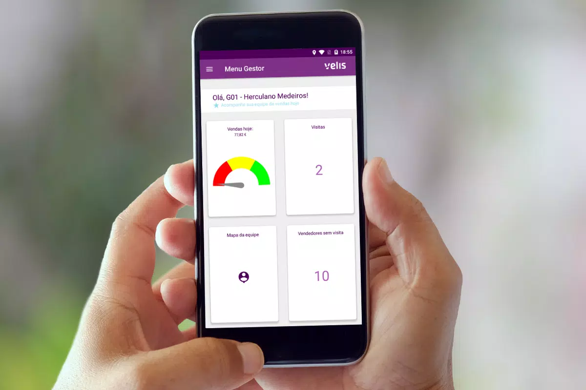 Força de Vendas - VELIS Ảnh chụp màn hình 3