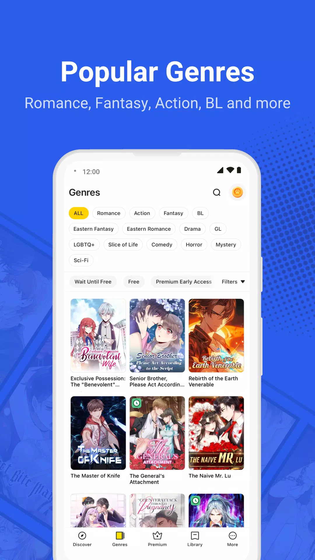 WebComics - Webtoon & Manga应用截图第3张