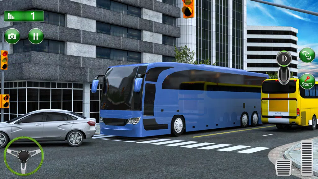 Euro Bus Driving 3D: Bus Games 螢幕截圖 2