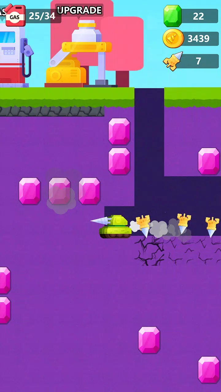 Gems Adventure-Mech Evolution 螢幕截圖 1