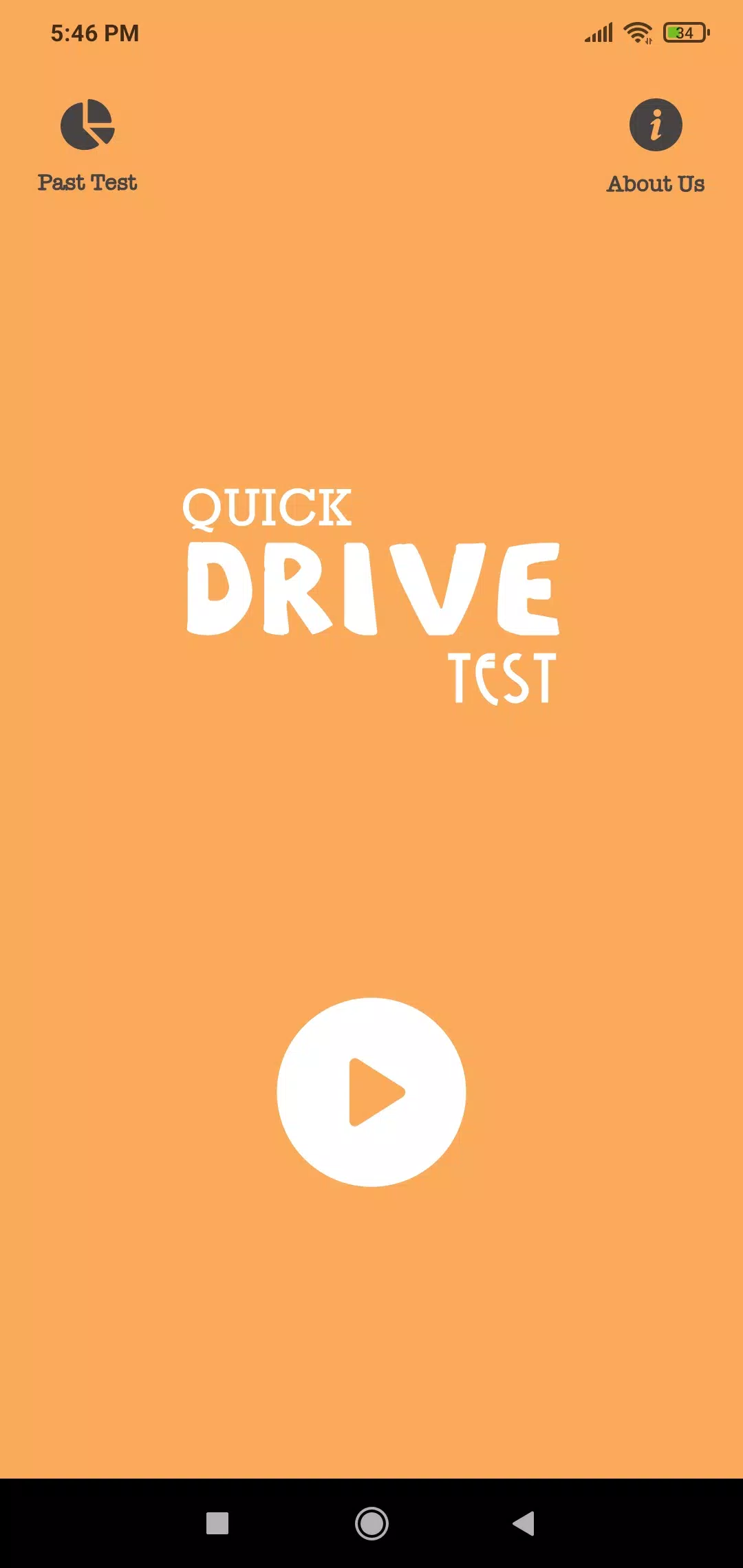 Quick Drive Test स्क्रीनशॉट 0