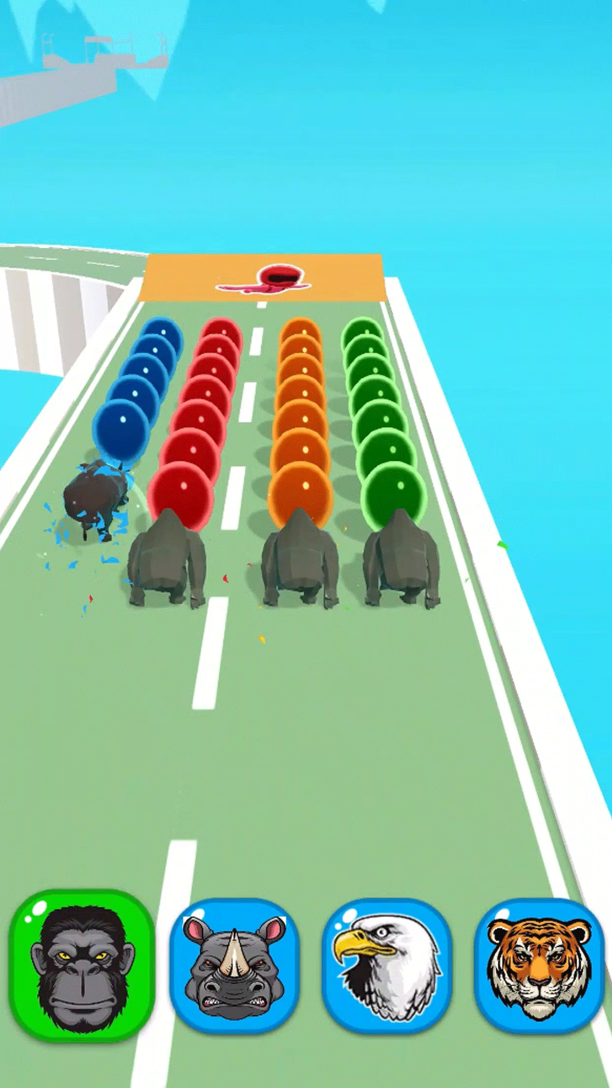 Animal Racing Tangkapan skrin 0
