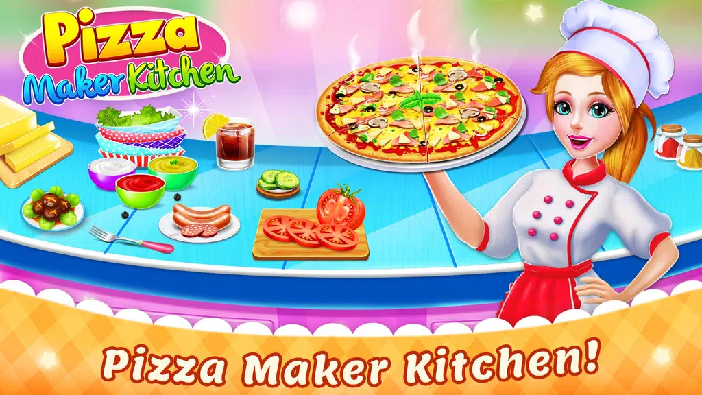 Pizza Maker Food Cooking Games Скриншот 2