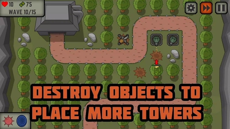 Tactical War: Tower Defense Screenshot 2