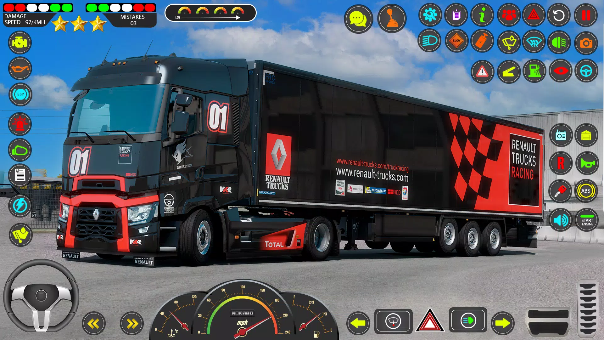 Euro Truck Games Sim 3d应用截图第3张