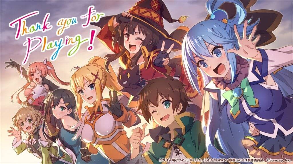Konosuba: Hari -hari Hebat Global Shutdown: Versi Luar Talian dalam Kerja?