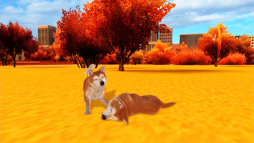 Akita Dog Simulator Captura de tela 0