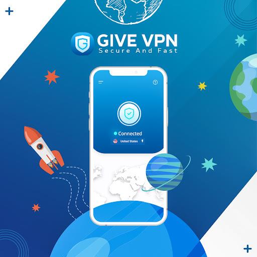 Give VPN - Fast & Secure Tangkapan skrin 0