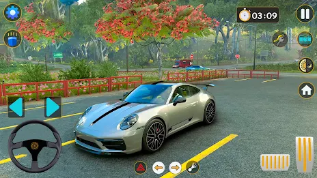 US Car Driving School Games 3D Ekran Görüntüsü 1