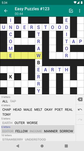 Fill-In Crosswords Ảnh chụp màn hình 0