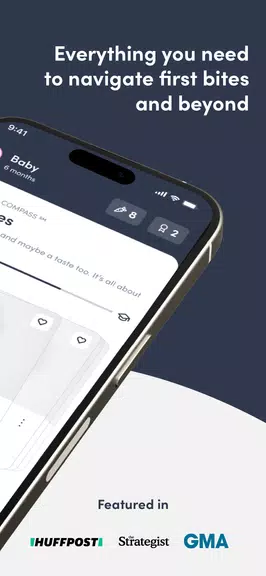 Solid Starts: Baby Food App Capture d'écran 1