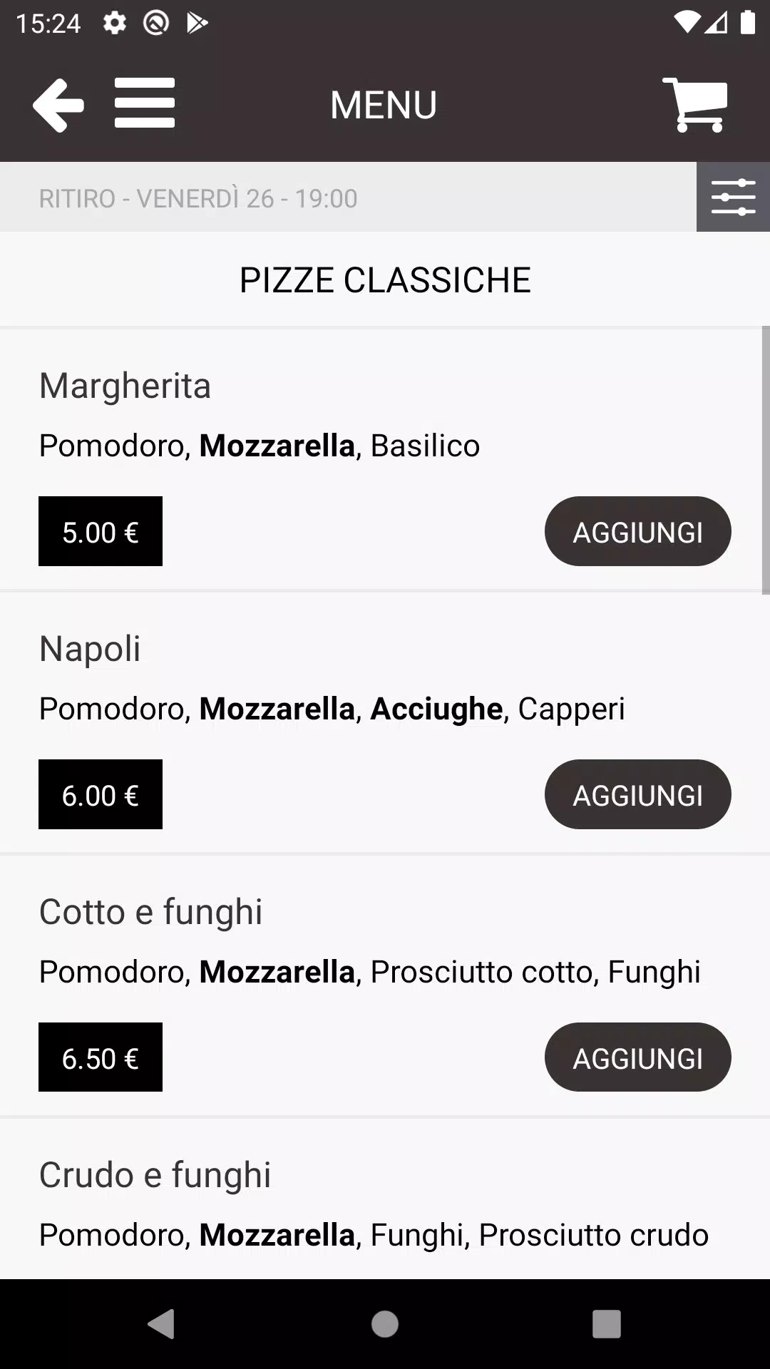 Pizzeria Dabbe 螢幕截圖 3