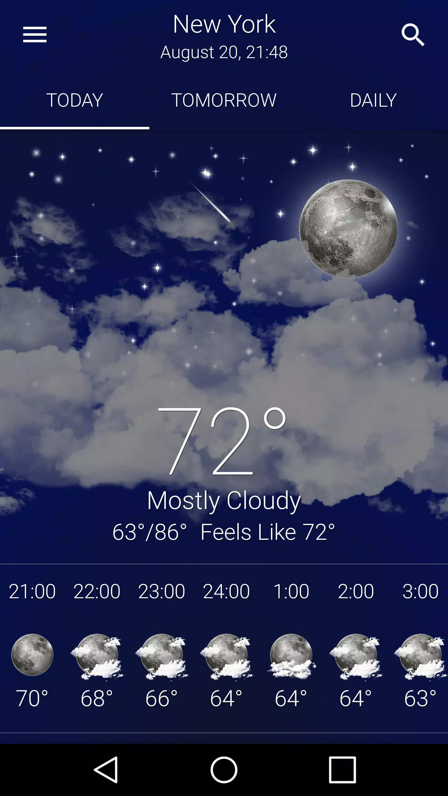 Weather: Clear Skies 螢幕截圖 1