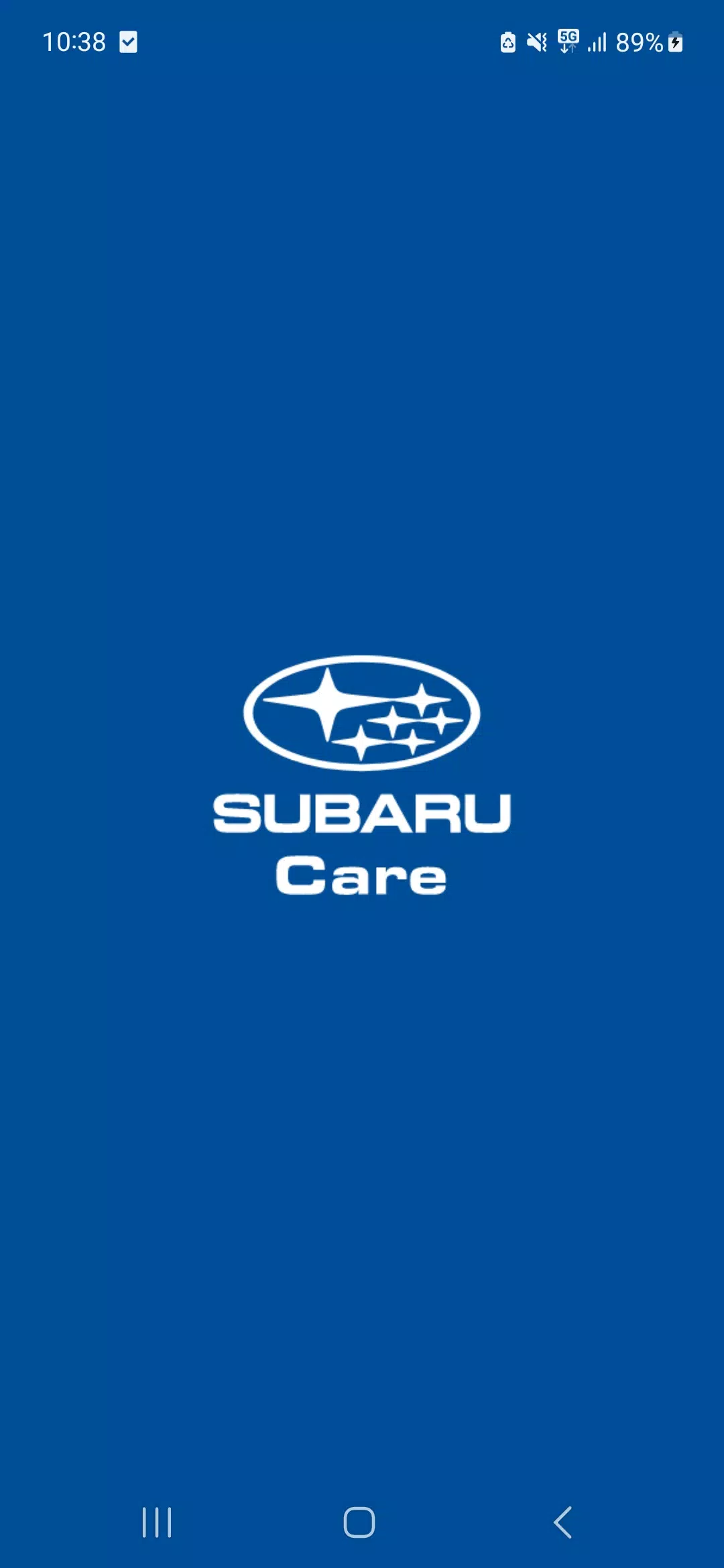 SUBARU Care Ảnh chụp màn hình 0