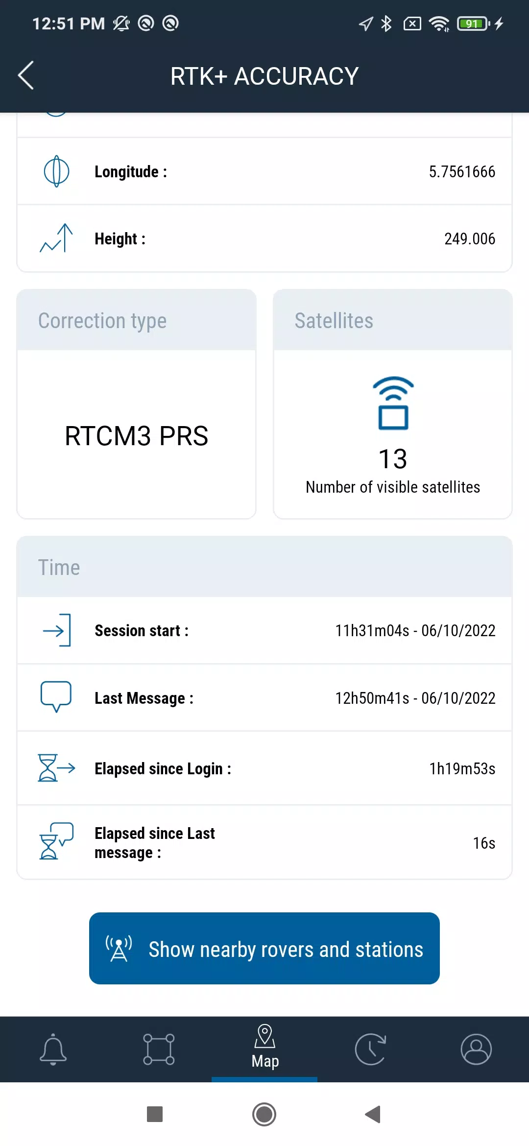 Raven RTK+ ACCURACY Captura de tela 3