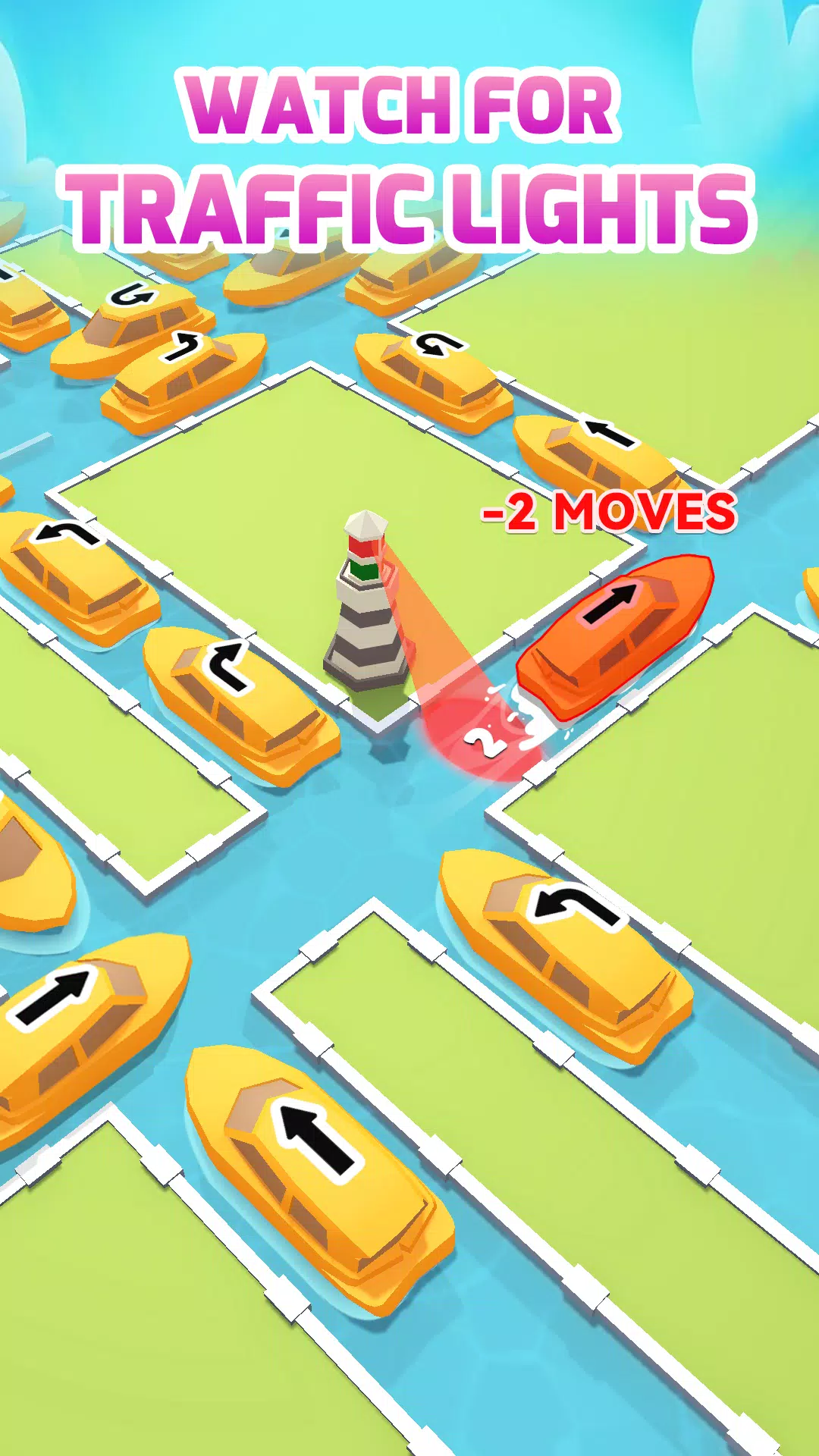 Canal Jam:Traffic Escape Tangkapan skrin 2