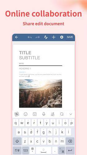 Document Editor:Word,Sheet,PDF Captura de pantalla 3