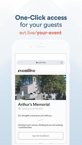 EventLive - Live Stream Events Captura de pantalla 2