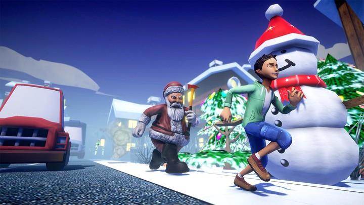 Ice Scream Scary Santa Game Screenshot 0