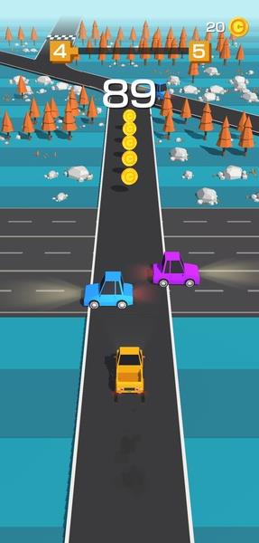 Traffic Run!: Driving Game स्क्रीनशॉट 0