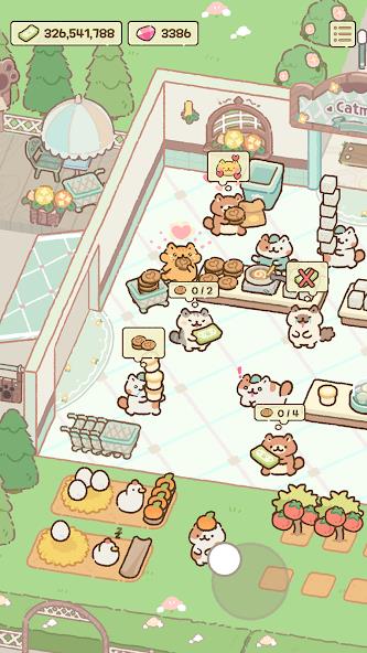 Cat Mart: Cute Grocery Shop Mod Captura de pantalla 2