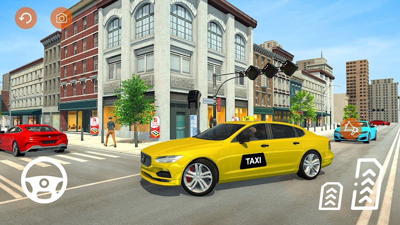 Grand Taxi simulator 3D game Ảnh chụp màn hình 0