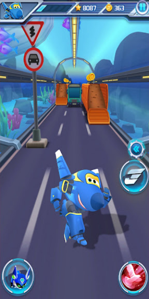 Super Wings : Jett Run Captura de tela 1