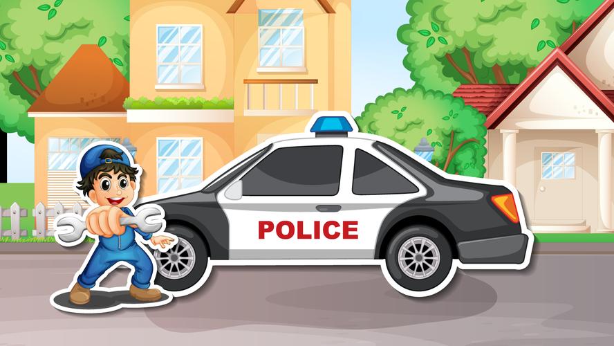 Car Wash Game For Kids Offline Скриншот 2