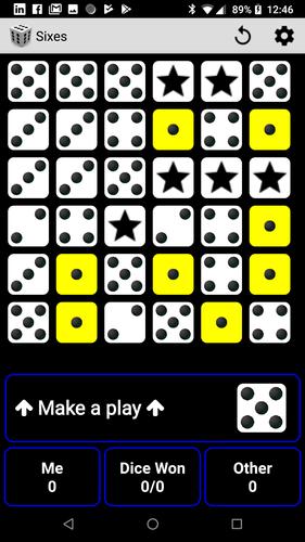 Sixes スクリーンショット 1