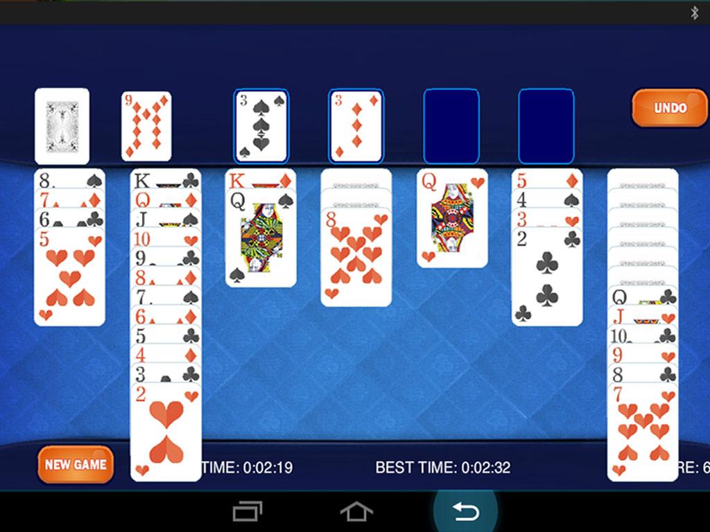 Deluxe Solitaire 螢幕截圖 1