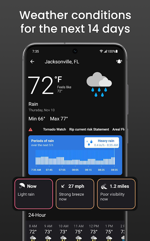 Clime: NOAA Weather Radar Live Ảnh chụp màn hình 3