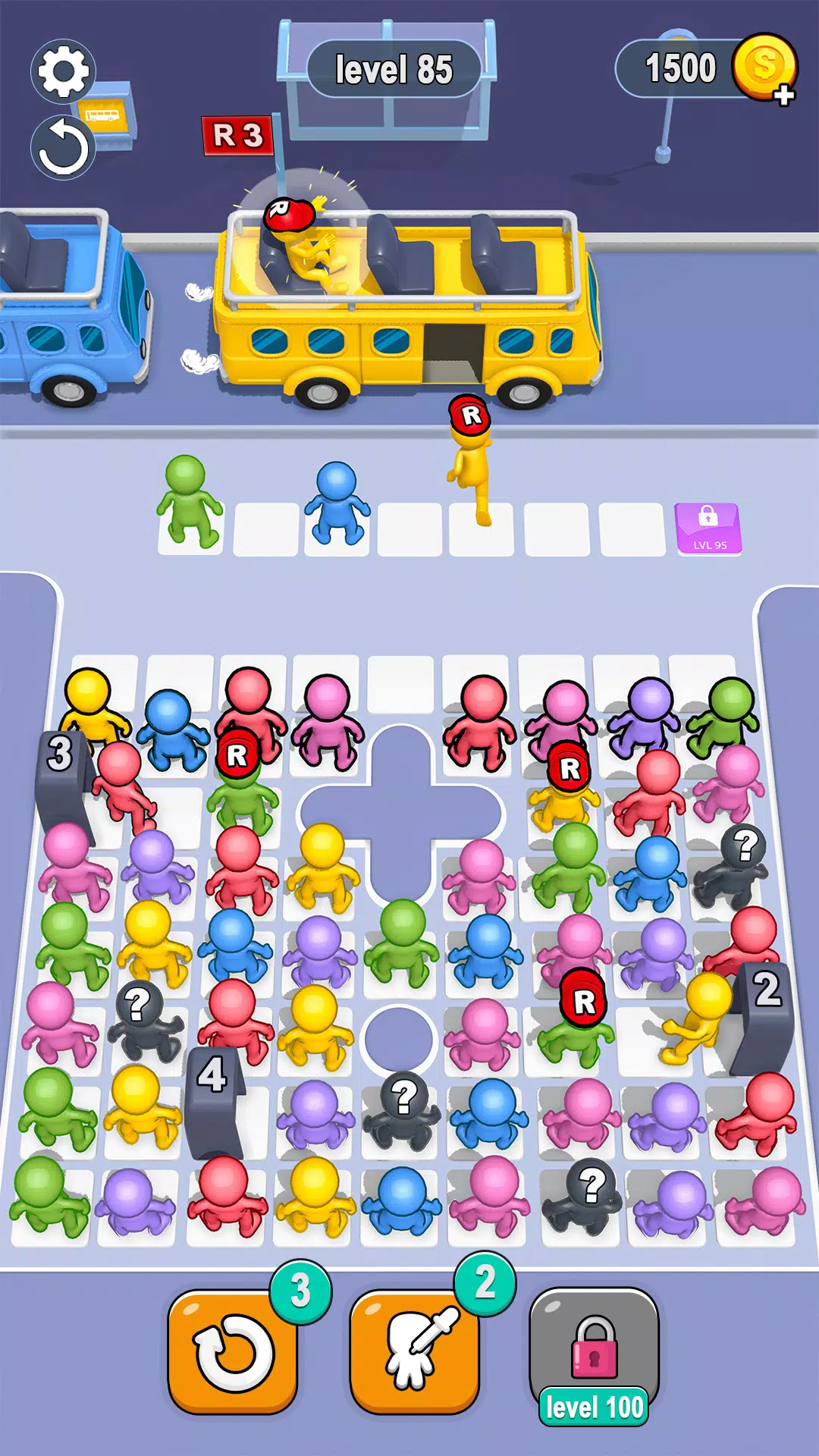 Bus Jam 3D Games Ảnh chụp màn hình 1