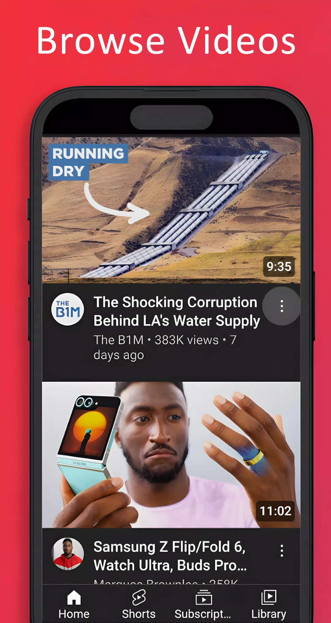 YouVide: UniqueTube video应用截图第3张