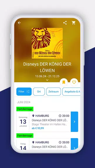 EVENTIM DE: Tickets for Events Tangkapan skrin 1