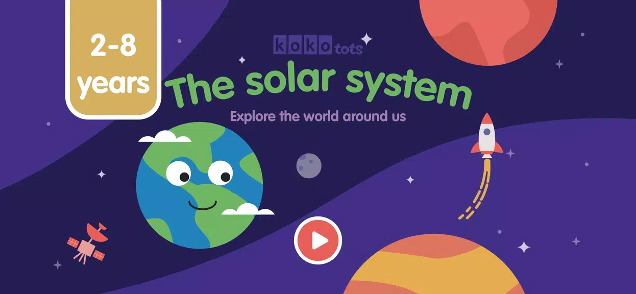 Sistema Solar para niños Captura de pantalla 0