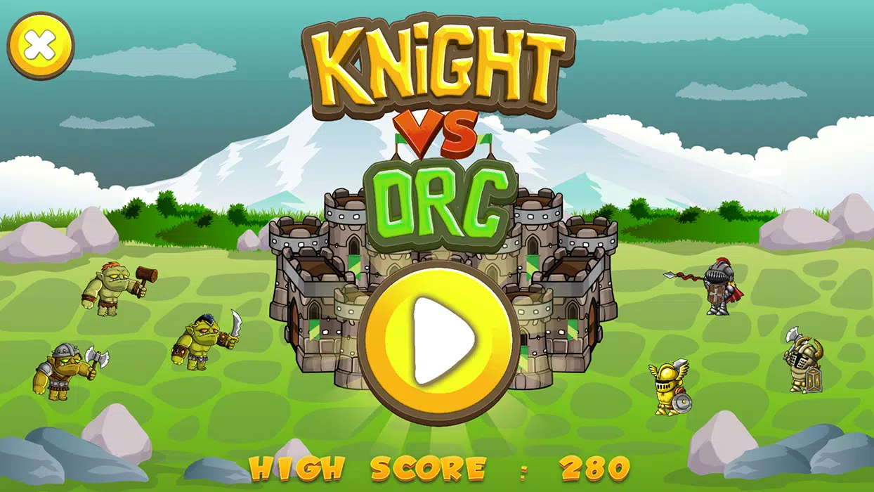 Knight vs Orc 스크린샷 0