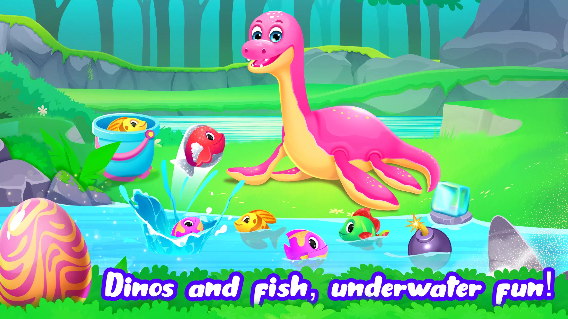 Dino World Jurassic for Kids ภาพหน้าจอ 1