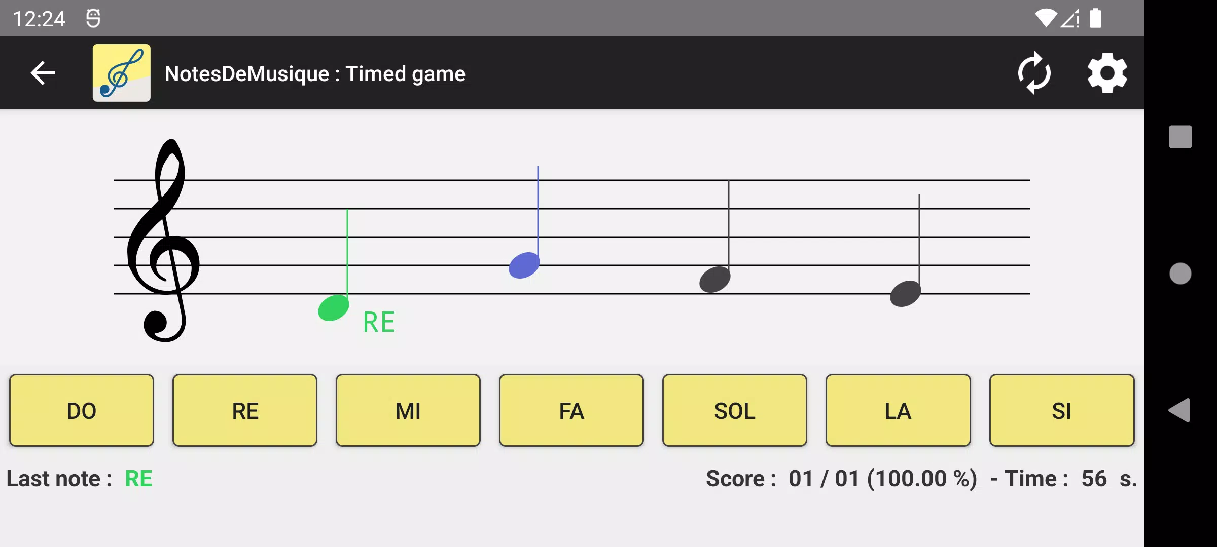 NotesDeMusique Schermafbeelding 0