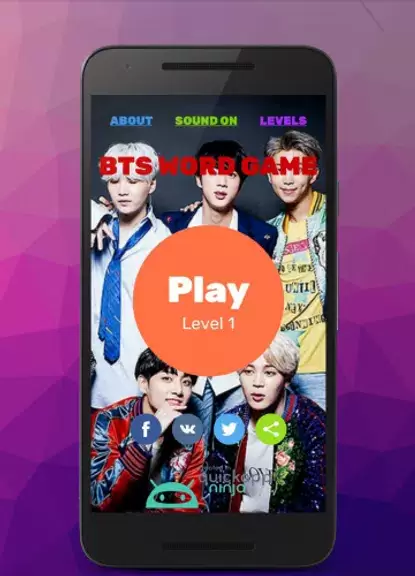 BTS WORD GAME Zrzut ekranu 0