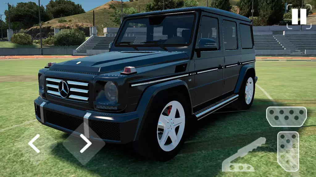 Offroad Mercedes G Car Driver Zrzut ekranu 2