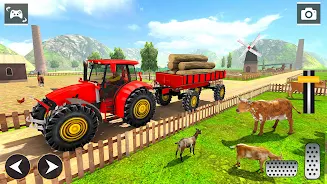 Tractor Simulator Farming Game স্ক্রিনশট 0