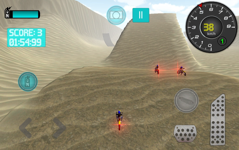 Bike Offroad Simulator ภาพหน้าจอ 3