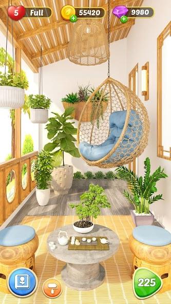 Garden & Home : Dream Design Mod Zrzut ekranu 2