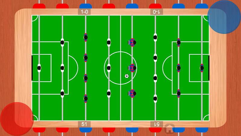 Foosball table soccer 1 2 3 4 螢幕截圖 3