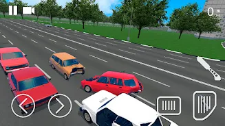 Russian Car Crash Simulator 스크린샷 1