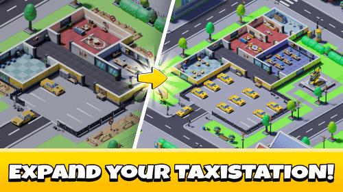 Idle Taxi Tycoon Zrzut ekranu 0