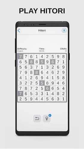 Hitori - Number Puzzle Ảnh chụp màn hình 0