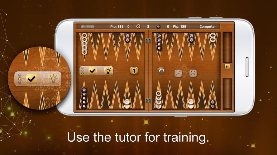 Backgammon Gold 螢幕截圖 2