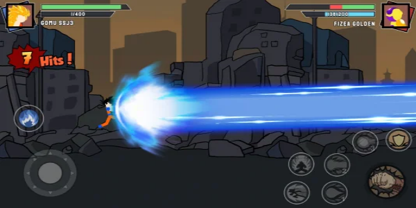 Stickman Warriors MOD Tangkapan skrin 2